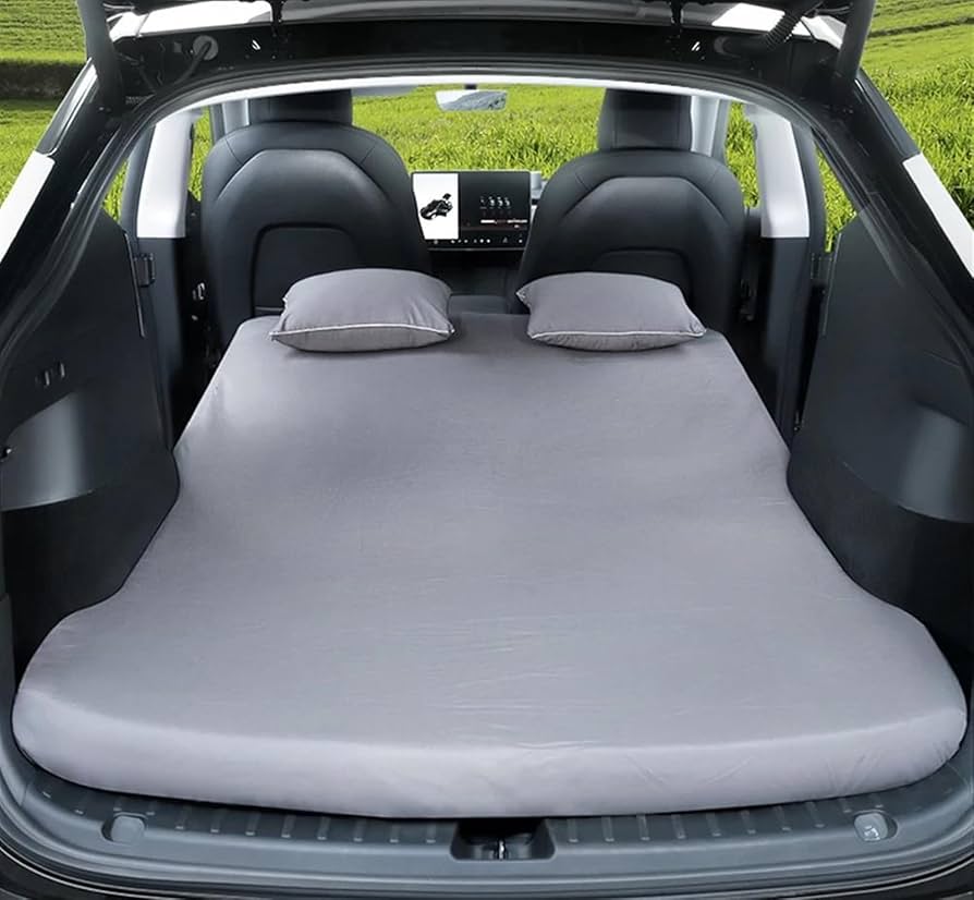 テスラ　モデルY専用　インフレータブルマット グレー　未使用 S3ffb088808ee46c185f964cbae692